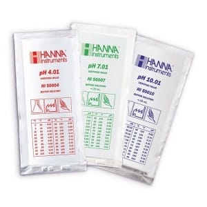 Hanna Instruments-9829-10 10PPM 25 X Sachets (25ml) for Hanna Instruments-7609829-10 AMMONIUM ISE