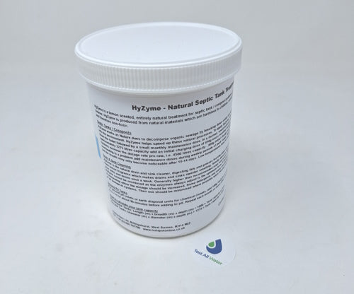 Hyzyme Natural Septic Tank Treatment 600g