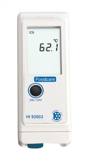 Hanna Instruments-93502 Foodcare Lumberg Thermistor Thermometer (no probe)