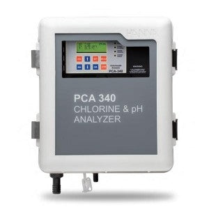 PCA340 Free & Total chlorine, pH & °C controller/analyser