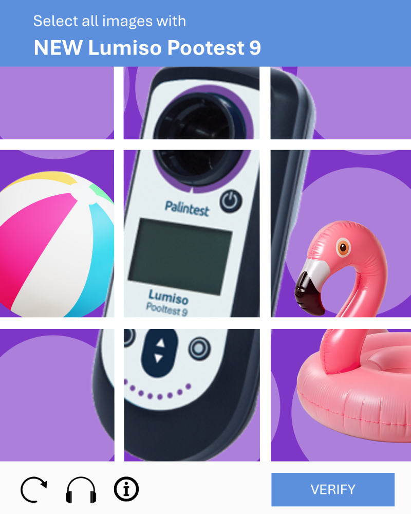 Pre-order Palintest Lumiso Pooltest 9
