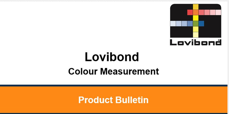 Lovibond Product Update Bulletin