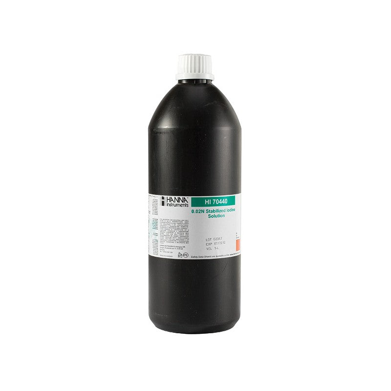 Hanna Instruments HI-70440 Iodine stabilised solution,  0.02N, 1 Litre