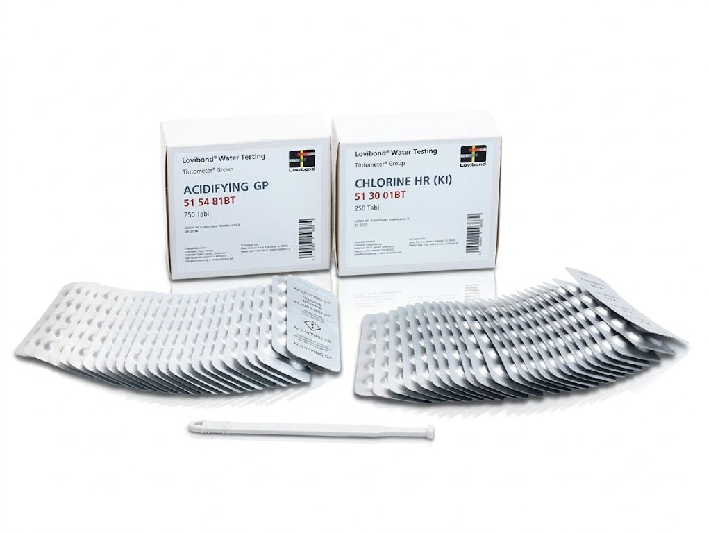 Lovibond Chlorine HR / Acidifying GP Combi Pack
