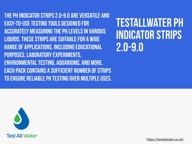 Johnson Analytica pH Indicator Strips 2.0 - 9.0