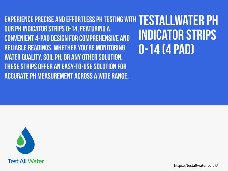 pH Indicator Strips 0 - 14 (4 pad)