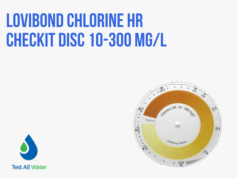 Lovibond Chlorine HR Checkit Disc 10-300 mg/l