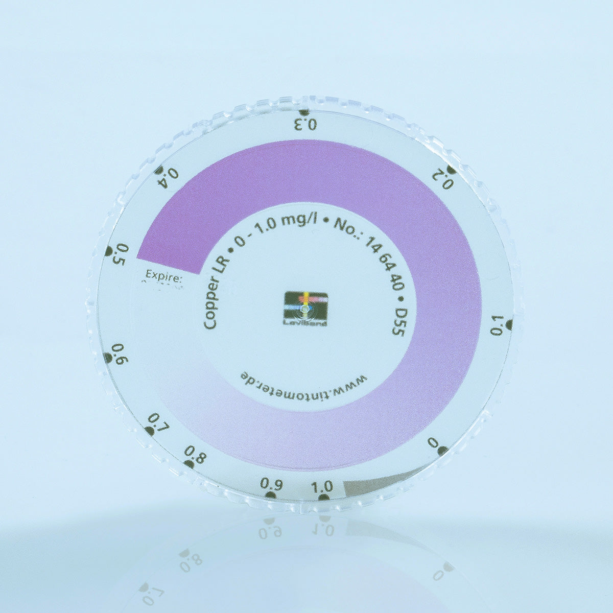 Lovibond CHECKIT® Comparator Disk, Copper LR, free and total 0-1 mg/L