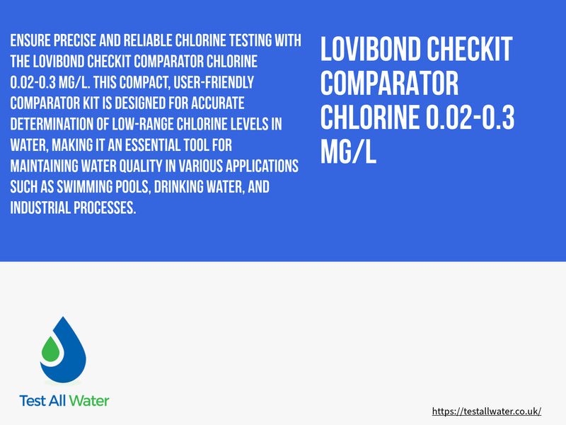 Lovibond Checkit Comparator Chlorine 0.02 - 0.3 mg/l