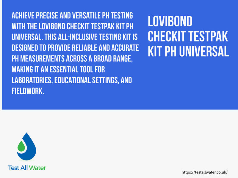 Lovibond Checkit Testpak pH Universal