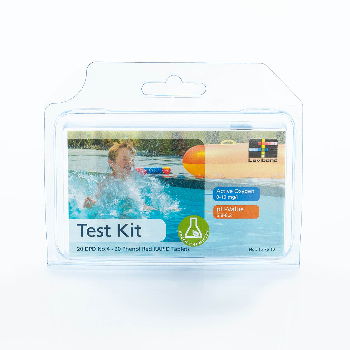 Lovibond Compact Pool Test Kit Active oxygen/pH, in bubble pack