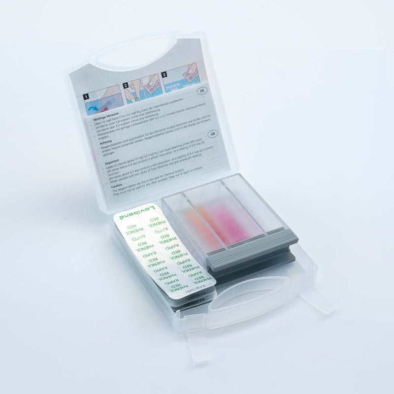 Lovibond Compact Pool Test Kit Bromine/Chlorine LR-pH, in mini case