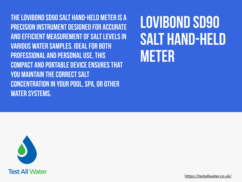 Lovibond SD90 Salt Hand-Held Meter (replaced with SD30 code 720030)