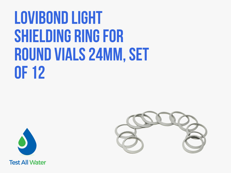 Lovibond Light Shielding Ring for round vials 24mm, set of 12