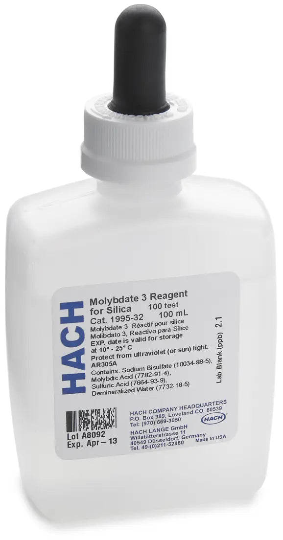 HACH Molybdate 3 reagent solution, 100 mL
