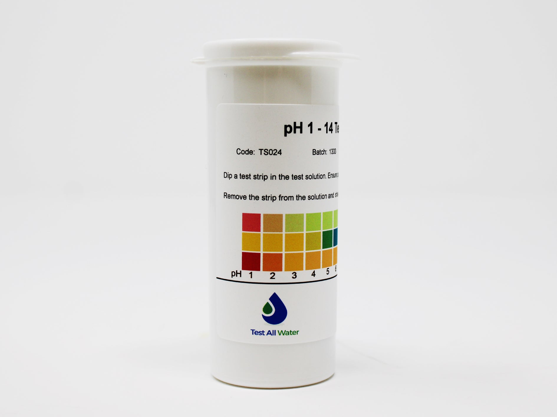 pH Test Strips 1-14 (50Pk)