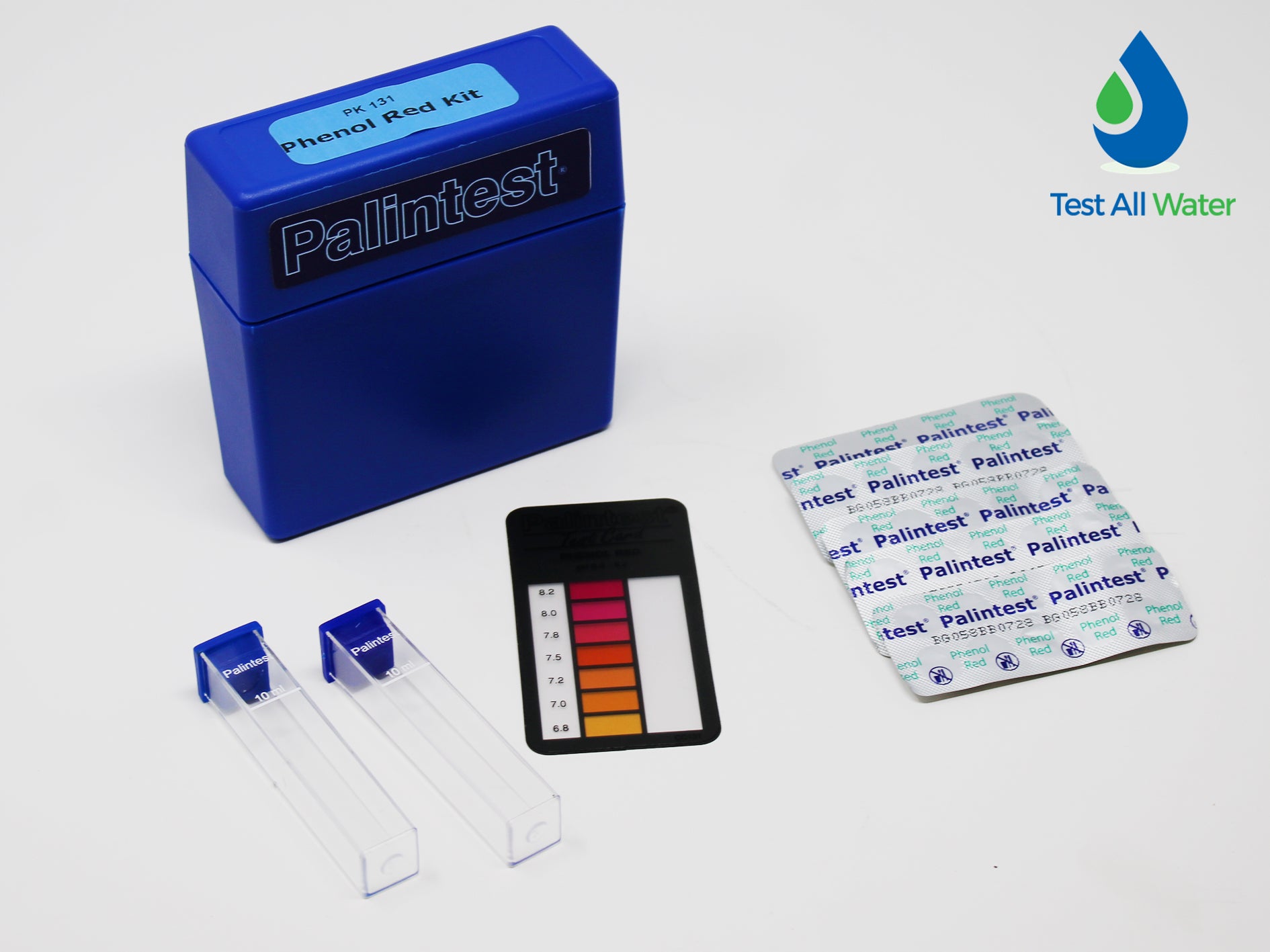 Palintest pH Phenol Red Pocket Kit