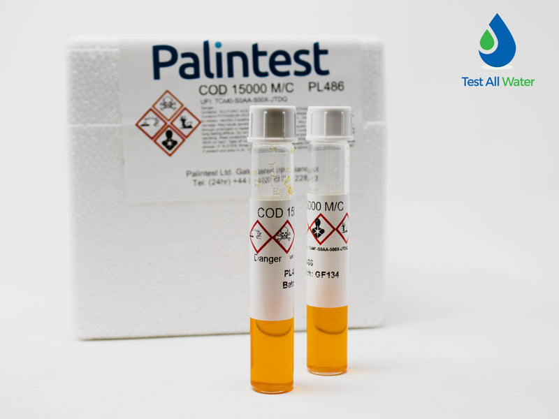 Palintest COD Range 15000M/C TUBETEST