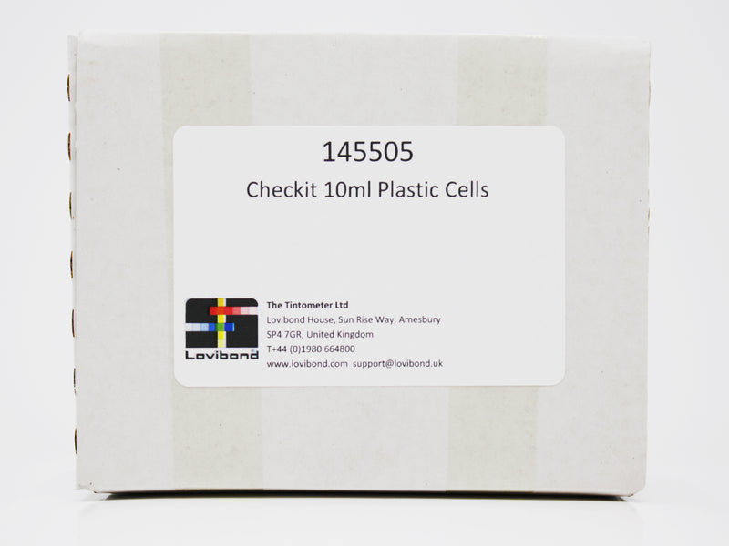 Lovibond Plastic 10ml Cells with cap