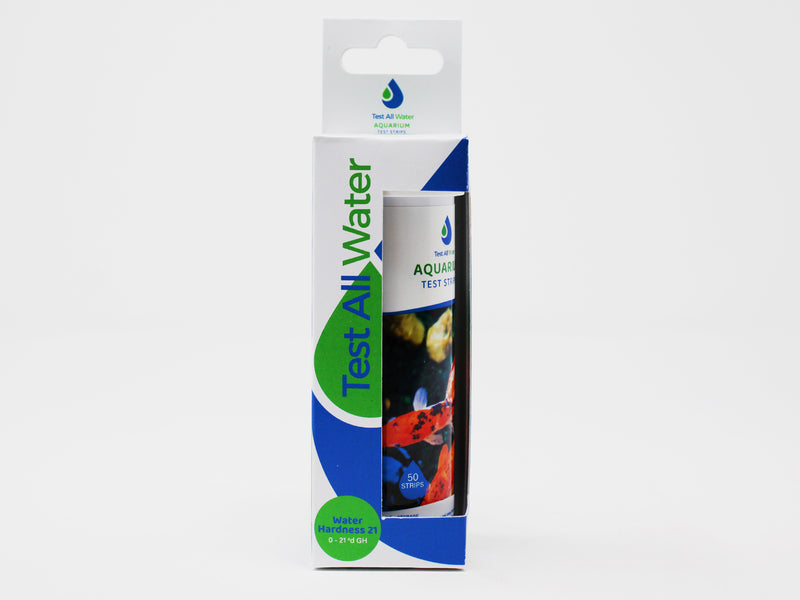 Aquarium Water Hardness 21, 50 strips/pk Test All Water
