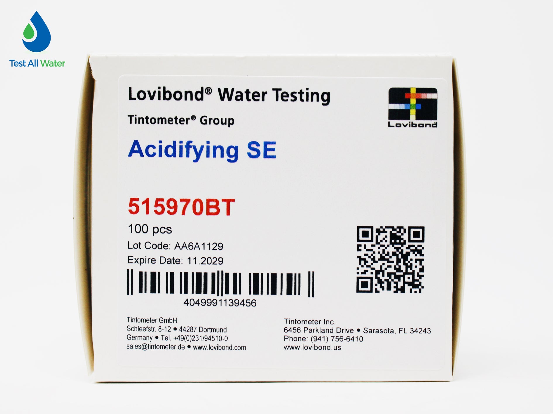 Lovibond Acidifying SE 100 Tablets
