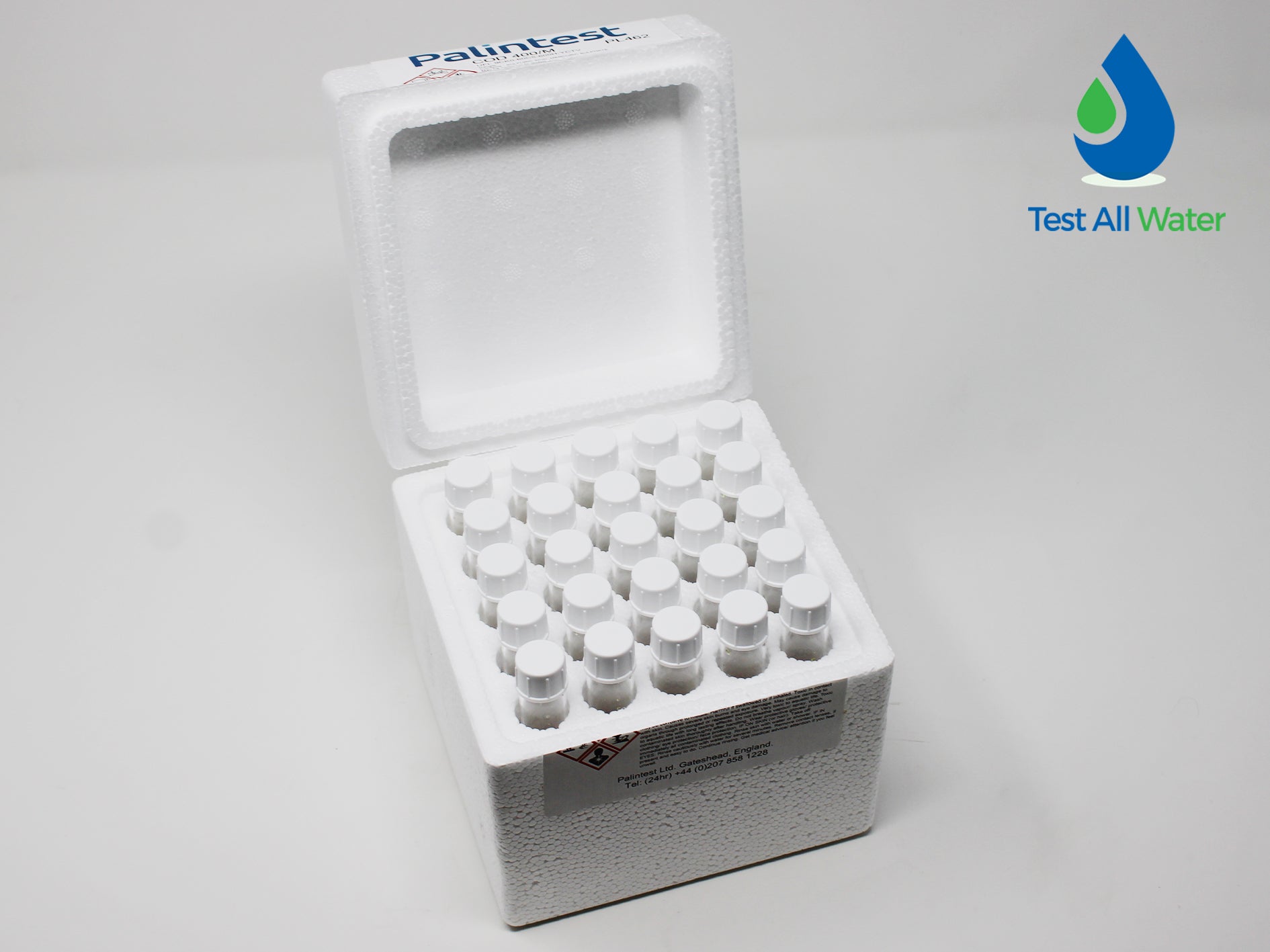 Palintest COD/400/M 0-400 mg/L O2 Tubetests