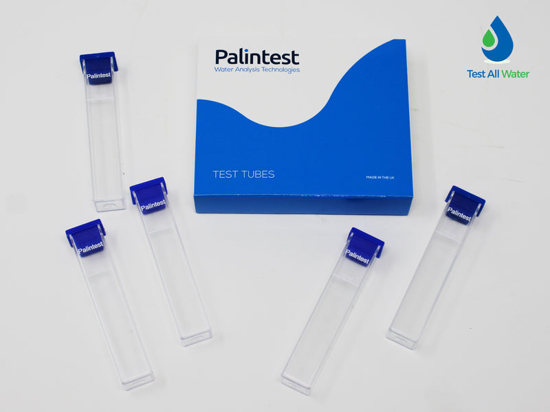 Palintest Square Plastic Test Tubes 10ml Cell with Cap