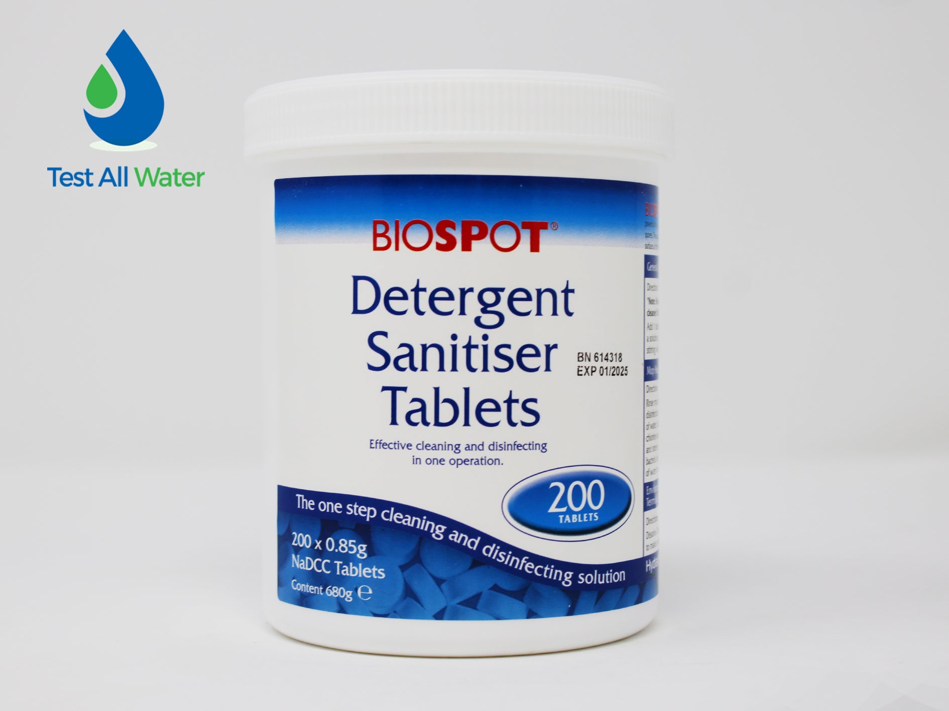 Biospot® Detergent Sanitiser Tablets