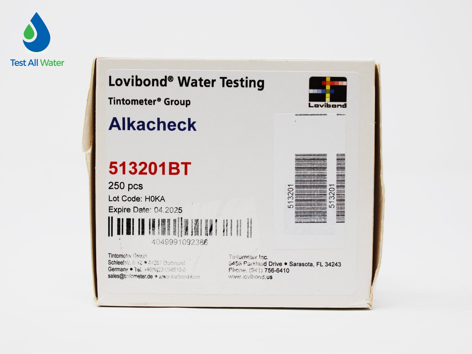 Lovibond Alka-Check Test Tablets Foil