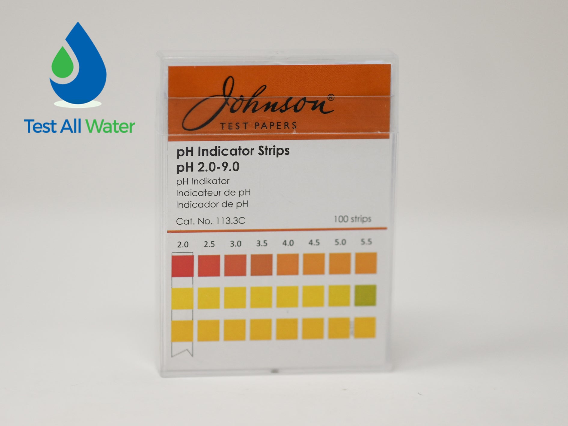 Johnson Analytica pH Indicator Strips 2.0 - 9.0
