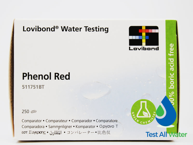 Lovibond Phenol Red Comparator Tablets