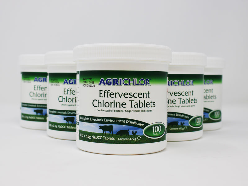 Agrichlor Effervescent Chlorine Tablets