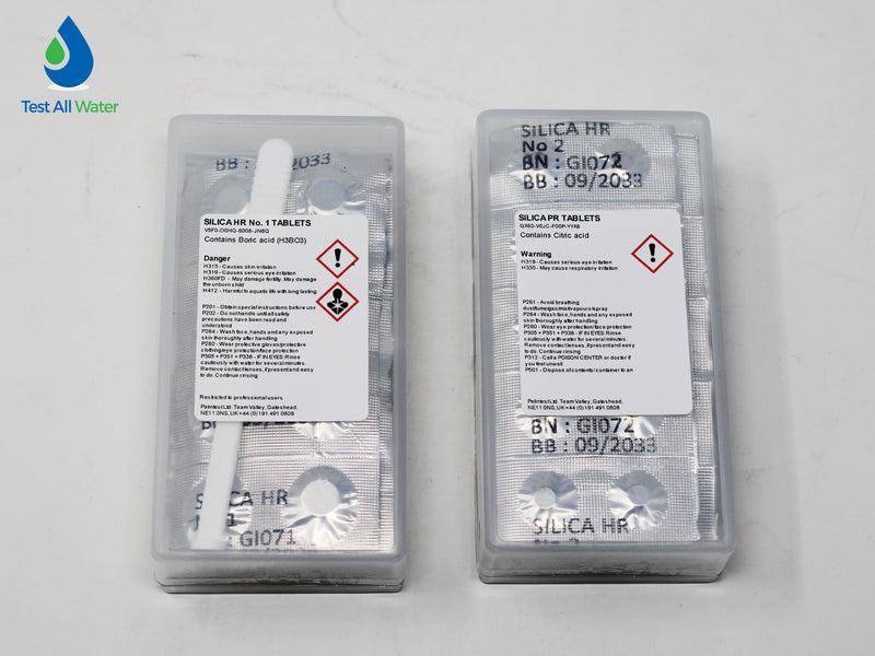 Palintest Silica (HR) Photometer Reagents