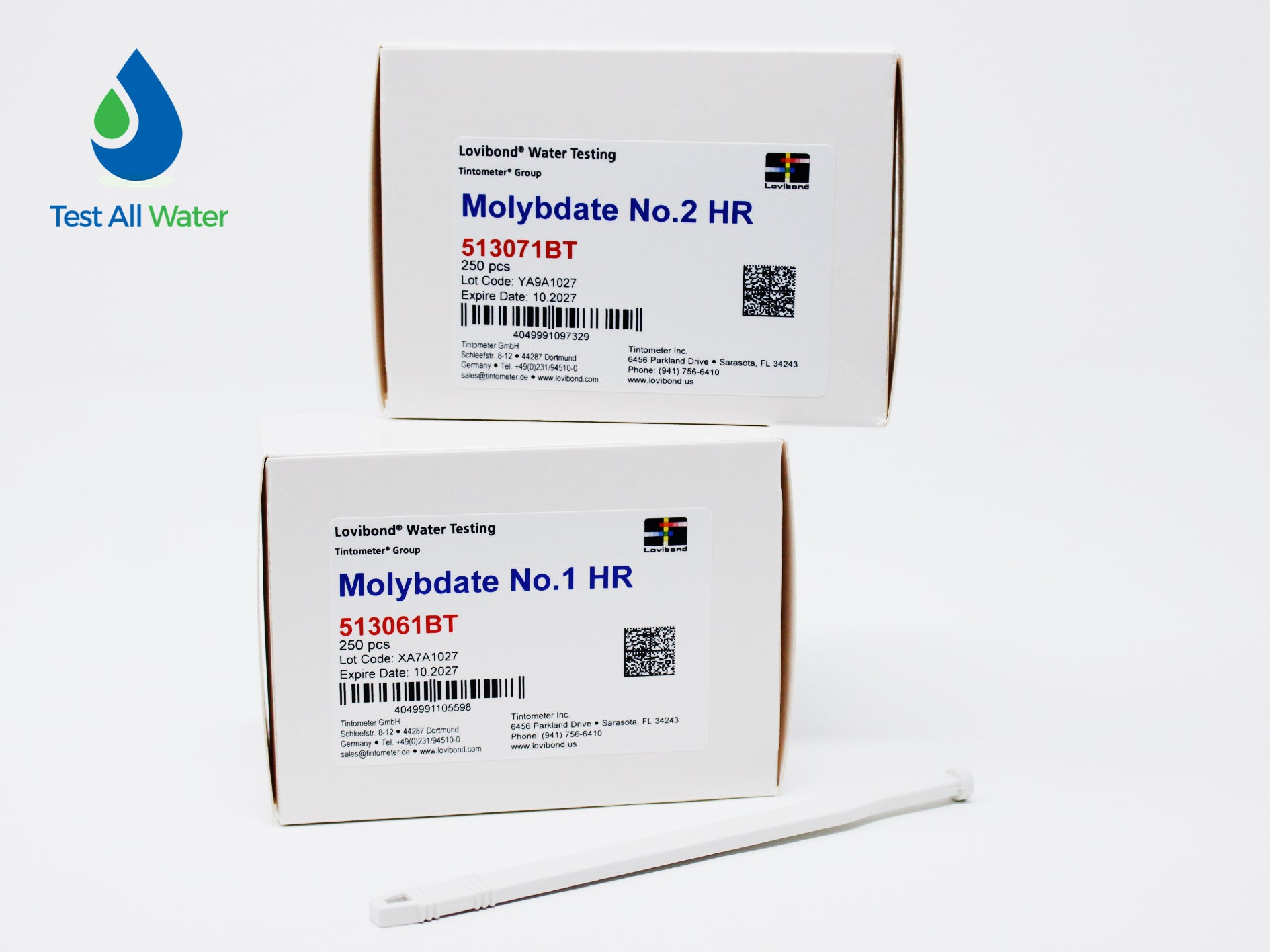 Lovibond Molybdate Combi Pack No 1 & 2 HR
