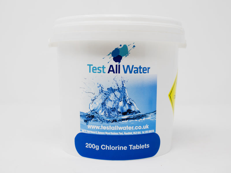 Test All Water 200g Trichlor Stabilized Tablets