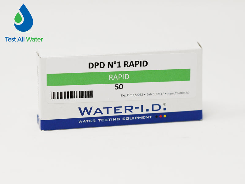 Water-ID DPD No.1 Rapid Tablets