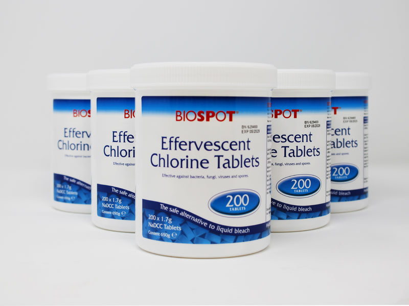 Biospot Effervescent Chlorine Tablets