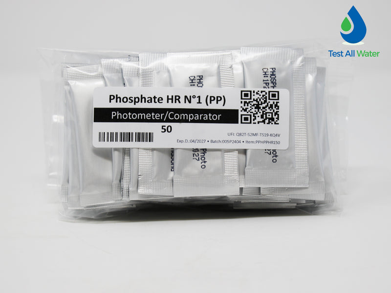 PoolLab 2.0 Phosphate HR No.1 Photometer Powder Pillows