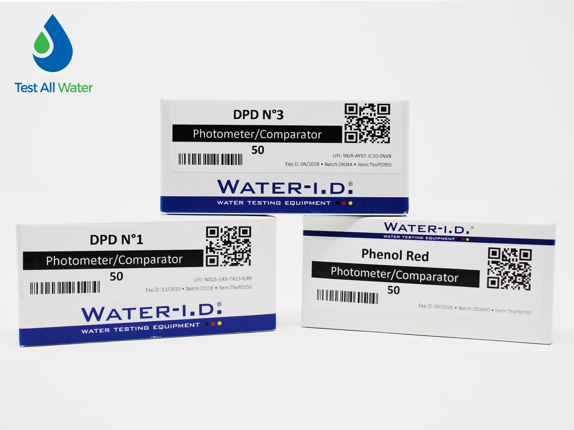 PoolLab/ Dpd No 1 , pH , Dpd No 3 bundle