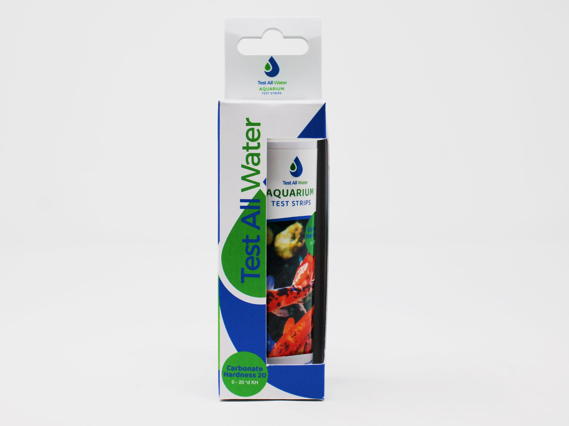 Aquarium Carbonate Hardness 20, 50 strips/pk Test All Water