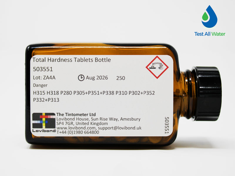 Lovibond Total Hardness Tablets Bottle