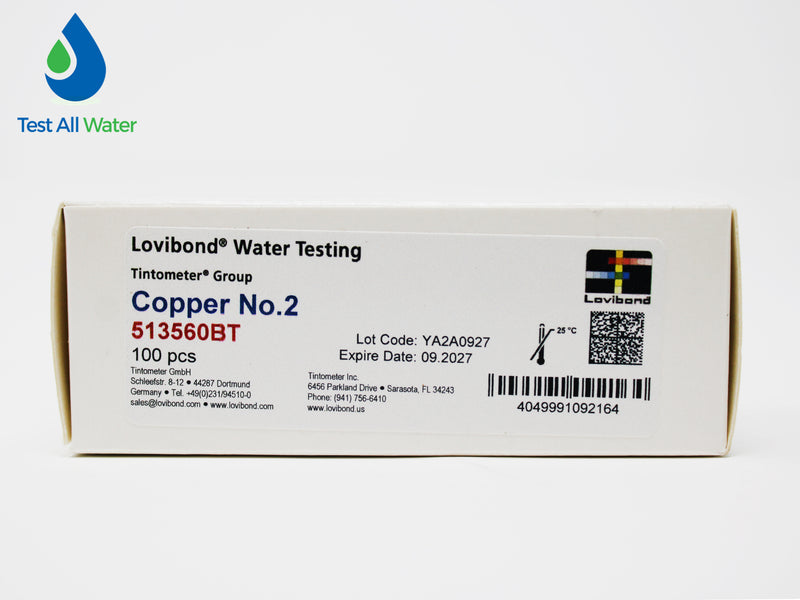 Lovibond Copper No.2 Test Tablets