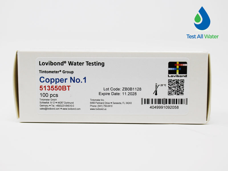 Lovibond Copper No.1 Test Tablets