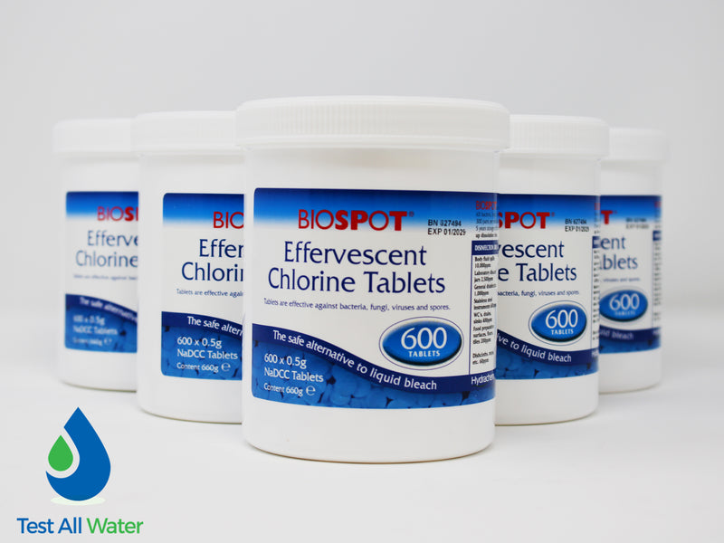 Biospot Effervescent Chlorine Tablets