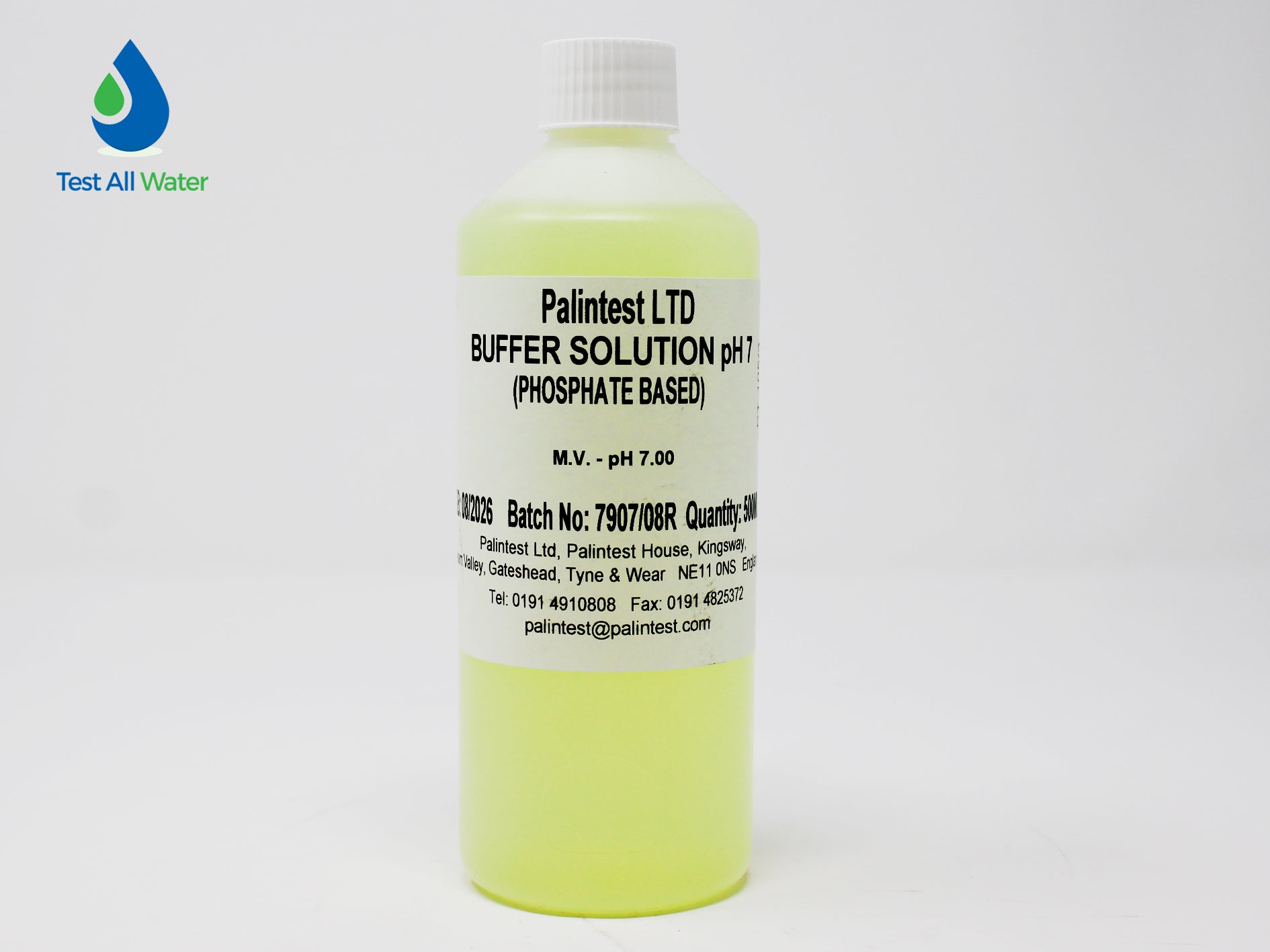 Palintest pH 7 Buffer Solution - 500ml