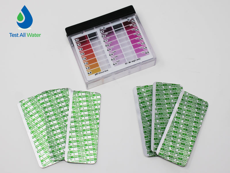 Br/Cl/pH Test Block Kit [0.22-13.2/0.1-6.0/6.8-8.2]