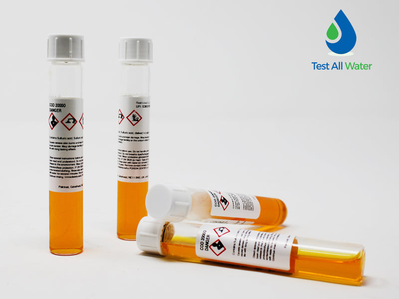 Palintest COD (Merc-Free), Photometer Tubetests, 500 - 20,000 mg/L O2