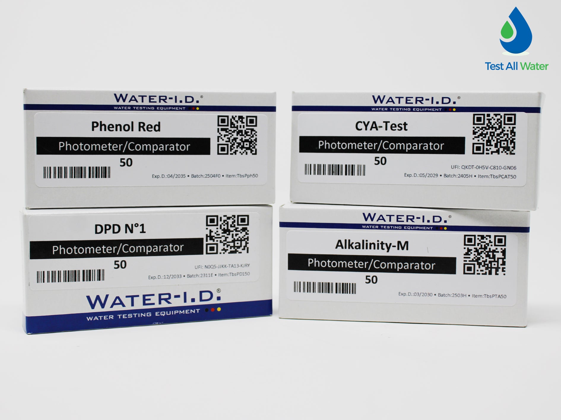 PoolLab / Dpd No 1, pH, CYA, TA Bundle