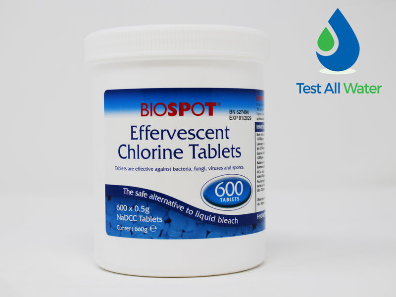 Biospot® Effervescent Chlorine Tablets