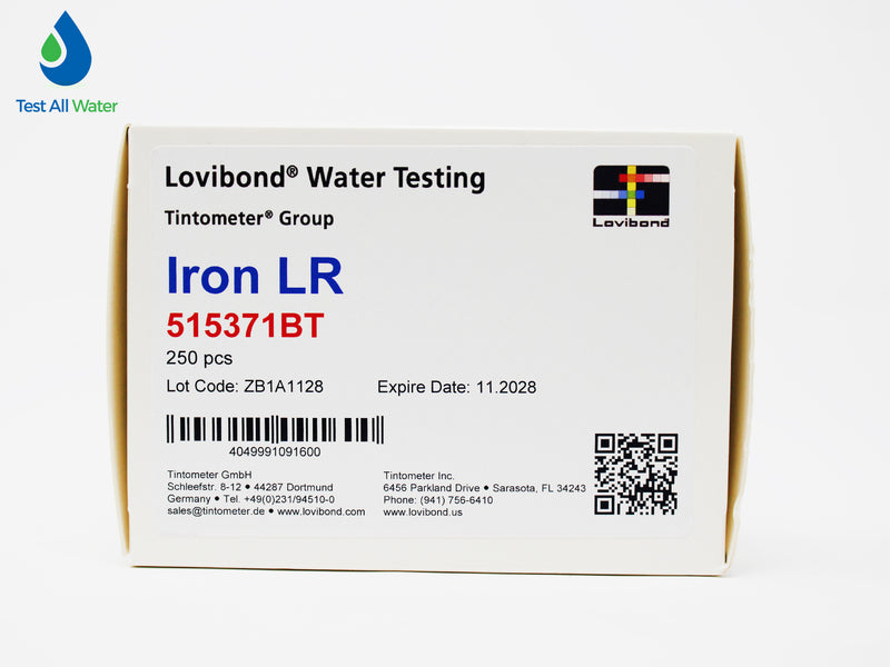 Lovibond Iron Low Range Tablets